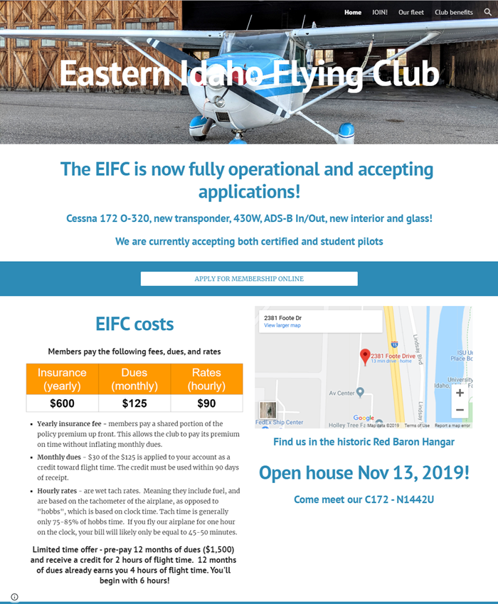 Eastern Idaho Flying Club